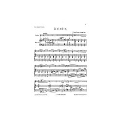 Franz Drdla: Melodie For Violin And Piano Op.26 No.1