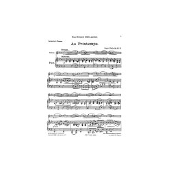 Franz Drdla: Au Printemps Op.26 No.2