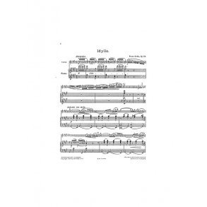 Franz Drdla: Idyll For Violin And Piano Op.37 No.1