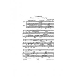 Franz Drdla: Sehnsucht Op.228