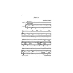Oskar Rieding: Waltz For Violin And Piano Op.22 No.2