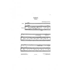 Oskar Rieding: Gebet Op.22 No.4