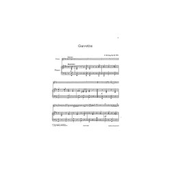 Oskar Rieding: Gavotte For Violin And Piano Op.23 No.4