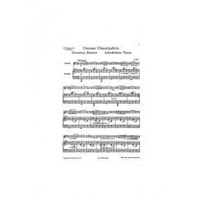 Sitt, H Landlicher Tanz Vln/Pf