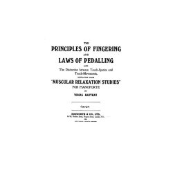 Matthay, T Principles Of Fingering And Laws Of Pedalling Pf