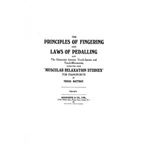 Matthay, T Principles Of Fingering And Laws Of Pedalling Pf