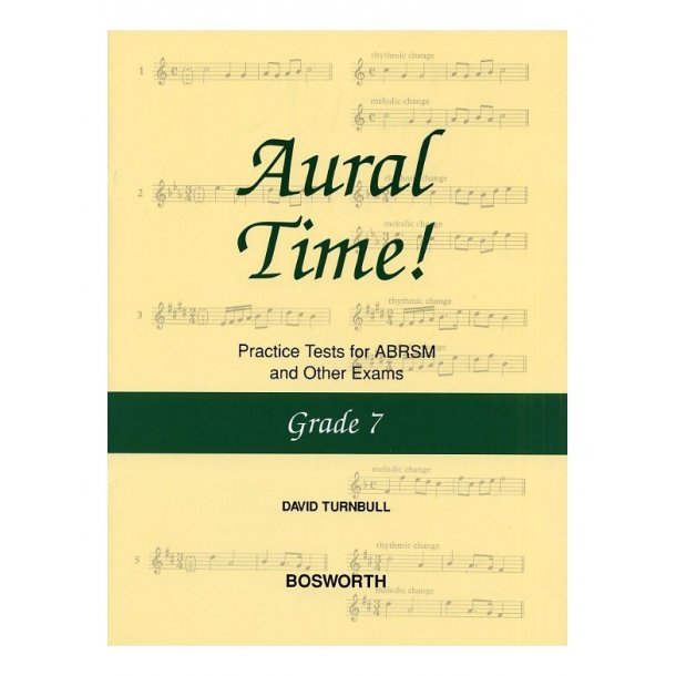 David Turnbull: Aural Time! Practice Tests - Grade 7