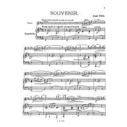 Drdla, F Souvenir Vlc/Pf