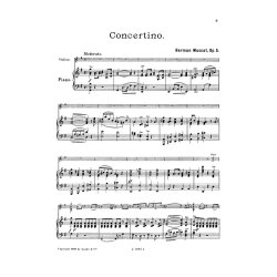 Muscat, H Concerto In G Op.5 Vln/Pf