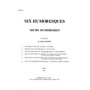 Longmire, J: Six Humoresques: Pf