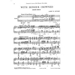 Albert Ketelbey: With Honour Crowned (Piano)
