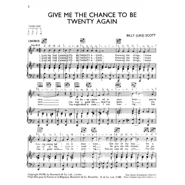 Scott, B^give Me The Chance To Be Twenty^vce/Pf