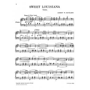 Albert Ketelbey: Sweet Louisiana (Piano)