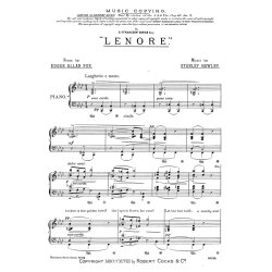 Hawley, S Lenore Recitation Piece No.14 Speaker And Piano