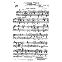 Aletter, W Rendezvous Orch Pf Sc/Pts