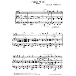 Komzak, K/Schonherr, M Fideles Wien Walzer Orch Pf Sc/Pts