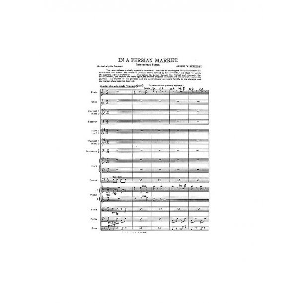 Albert Ketelbey: In A Persian Market (Score/Parts)