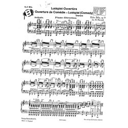 Bela, K Comedy Overture (Haensch) Orch Pf Sc/Pts