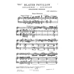 Armandola, J Blue Pavilion Blauer Pavillon Orch Pf Sc/Pts