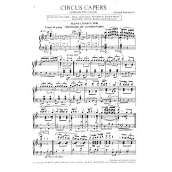 Barsotti, R Circus Capers Galop Orch Pf Sc/Pts