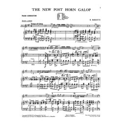 Barsotti, R The New Post Horn Galop Orch Pf Sc/Pts