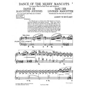 Ketelbey, Aw Dance Of The Merry Mascots Orch Pf Sc/Pts