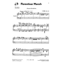 Julius Fucik: Florentiner Marsch (Score/Parts)