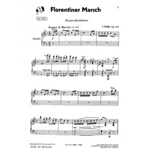 Julius Fucik: Florentiner Marsch (Score/Parts)