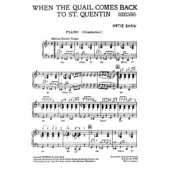 Shaw, A When The Quail Comes Back To St Quentin Jzsw Bnd