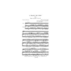 Greene, M O Praise The Lord Roper Unison And Piano