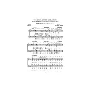 Fogg, E Carol Of The Little King And Jesukin Satb