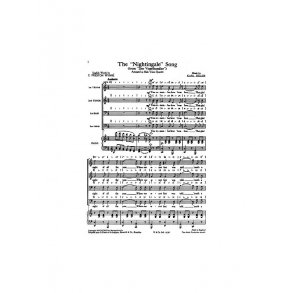 Zeller, C The Birdseller Nightingale Song Ttbb