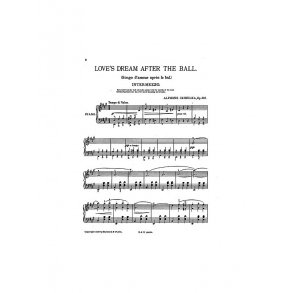 Czibulka, A Love's Dream After The Ball Intermezzo Pf