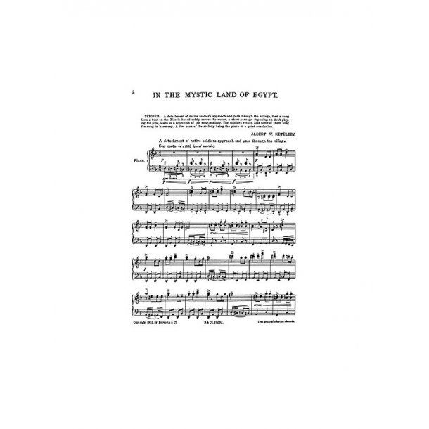 Albert Ketelbey: In The Mystic Land Of Egypt (Piano)