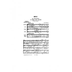 Marenzio, L Motet O King Of Glory Bridge Satb