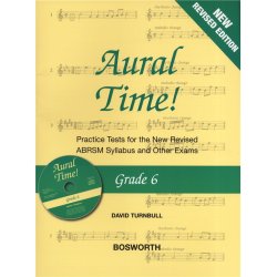 David Turnbull: Aural Time! - Grade 6 Book/CD (ABRSM Syllabus From 2011)