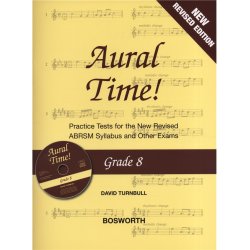 David Turnbull: Aural Time! - Grade 8 Book/CD (ABRSM Syllabus From 2011)
