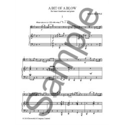 Brian Chapple: A Bit Of A Blow (Trombone Edition - Bass & Treble Clef)
