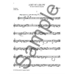 Brian Chapple: A Bit Of A Blow (Trombone Edition - Bass & Treble Clef)
