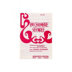 Richard Heuberger: Im Chambre Separee (Piano Solo)