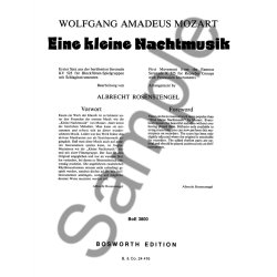 Eine Kleine Nachtmusik Movement 1 (Score)