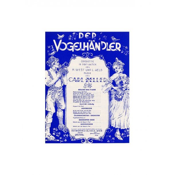 Carl Zeller: Schenkt Man Sich Rosen In Tirol (Sopran/Tenor)