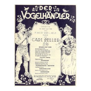 Carl Zeller: Der Vogelhandler (Voice/Piano)