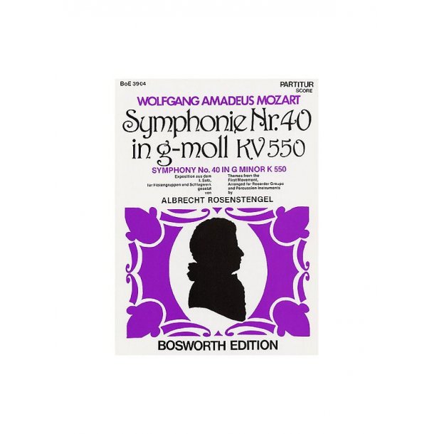 W.A. Mozart: Symphony In G Minor No.40 (1st Movement)