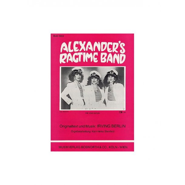Alexander's Ragtime Band (=boe3849)