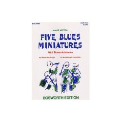 F&uuml;nf Bluesminiaturen