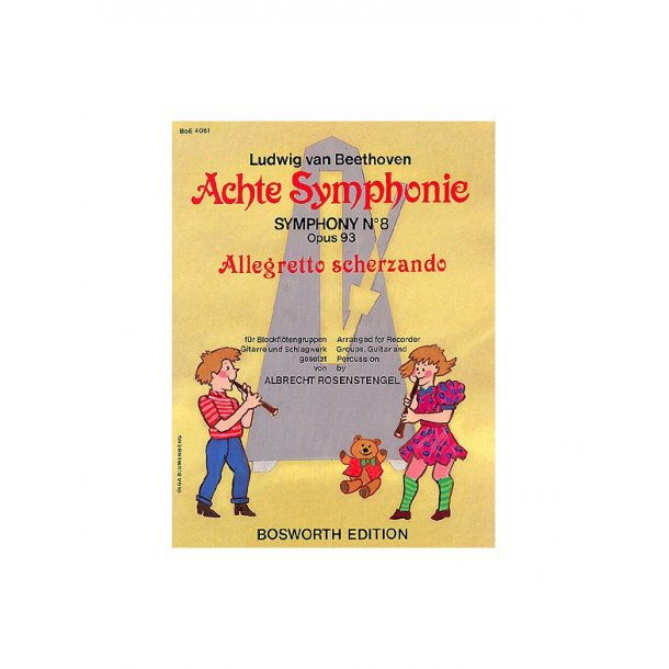 Achte Symphonie, Allegretto Scherzan