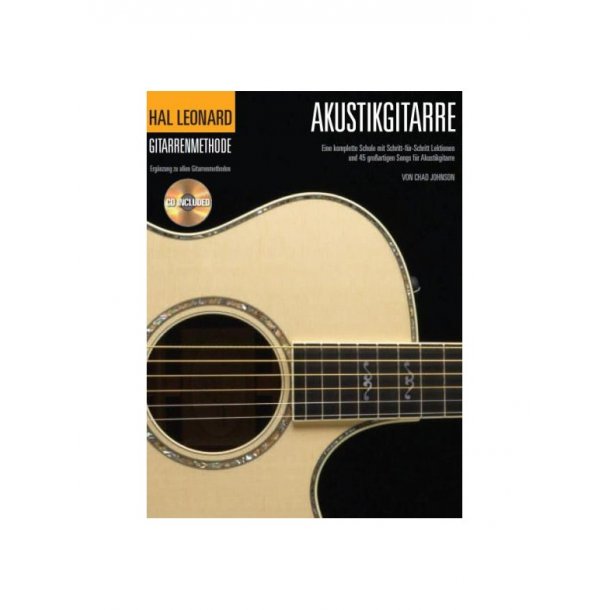 Hal Leonard Gitarrenmethode Fr Akustikgitarre (Book/CD)