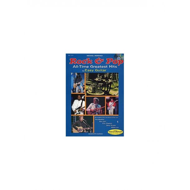Rock And Pop All Time Greatest Hits For Easy Guitar