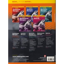Michael Morenga: Fit For Guitar - Harmonie-&Uuml;bungen